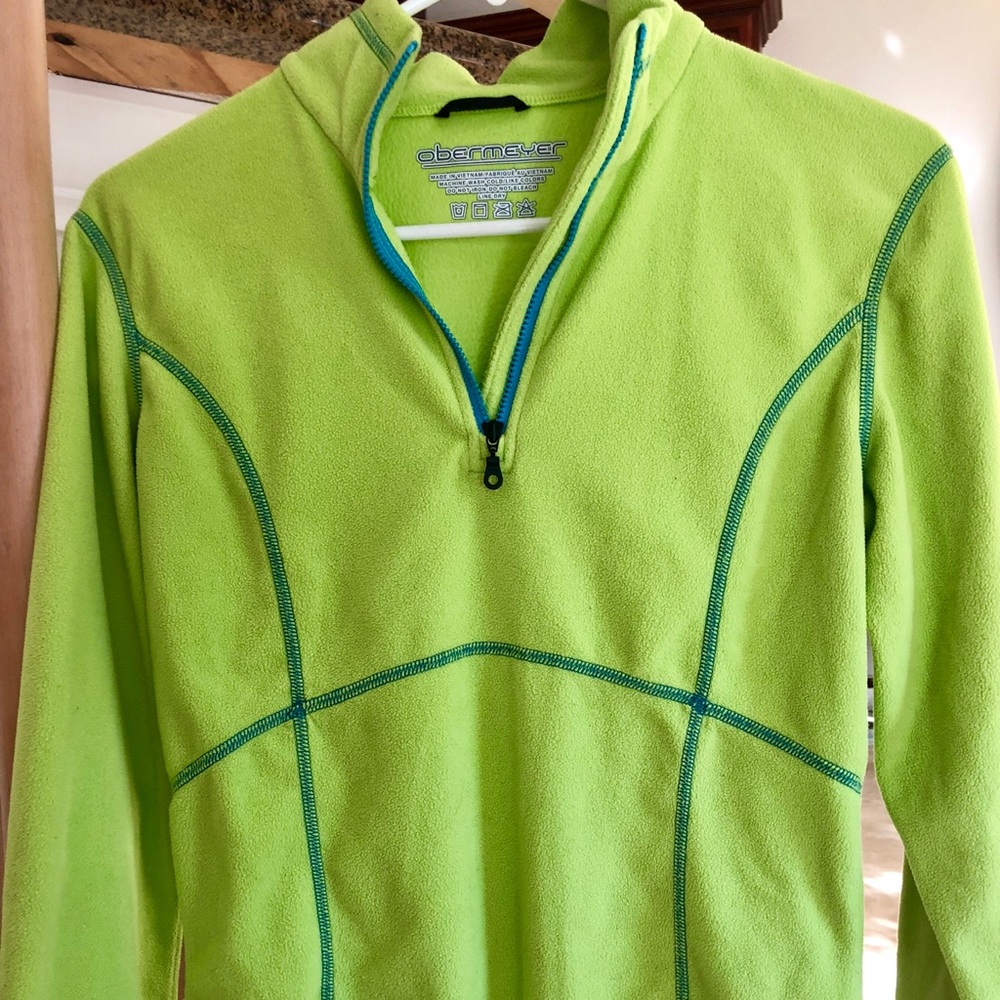 Obermeyer 1/4 fleece zip ❄️